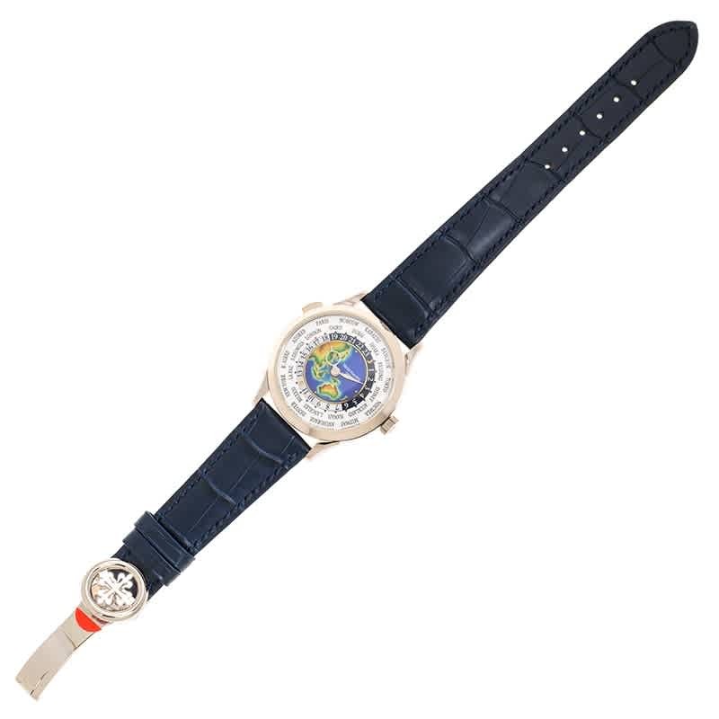 Patek Philippe Complications World Time Automatic Blue Dial Mens Watch 5231G-001