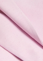 Armarium Rea Belted Slubbed Woven Blazer Pink