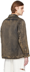 Maison Margiela Brown Faded Shirt