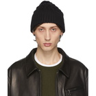 rag and bone Black Aran Beanie