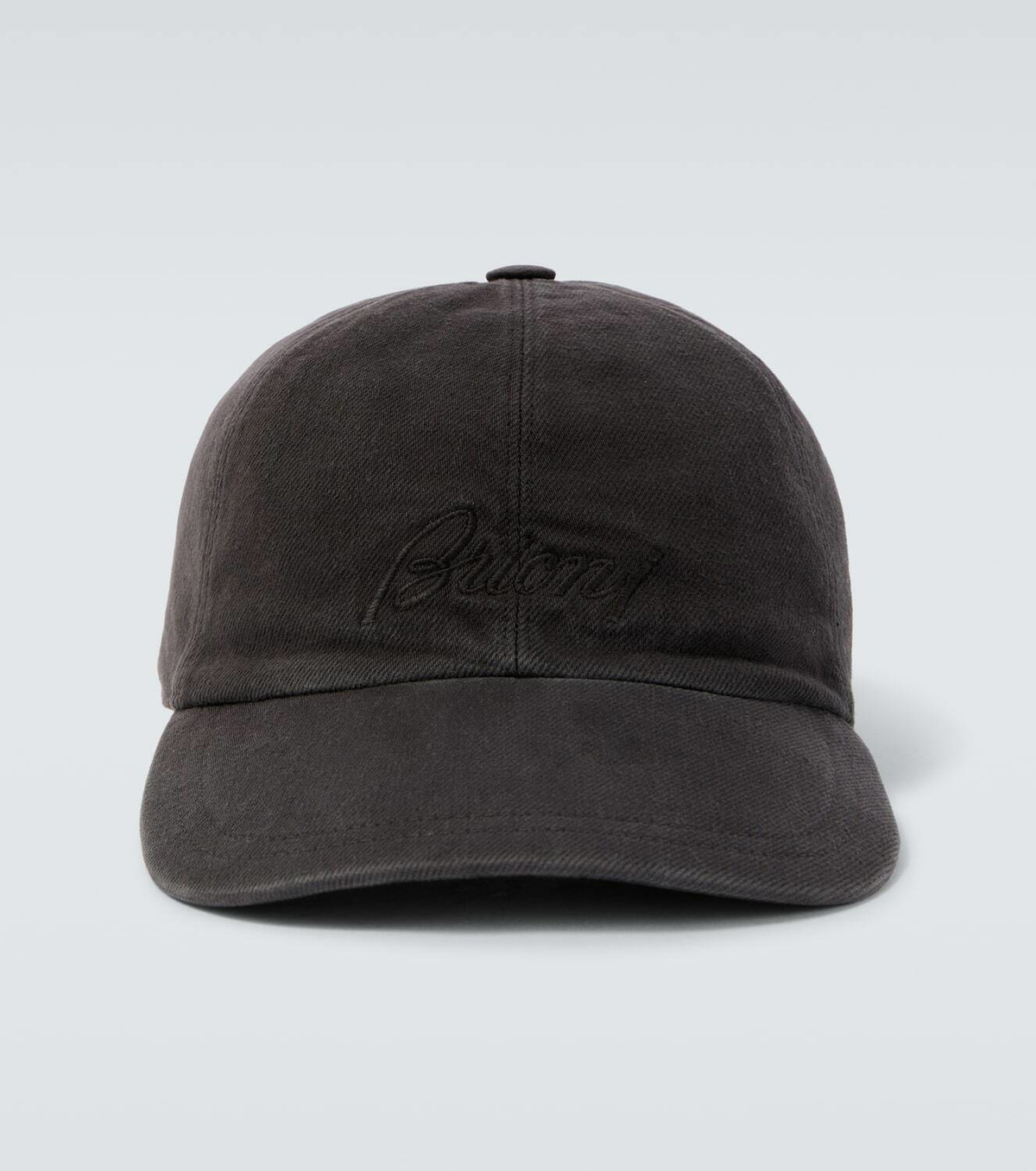 Brioni Cotton and cashmere baseball cap