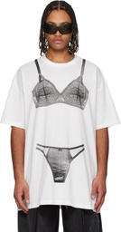 VAQUERA White Lingerie Tall T-shirt