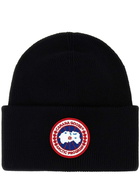 CANADA GOOSE - Logo Wool Beanie