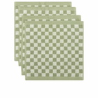 Baina Face Cloth Gift Set in Sage/Chalk 