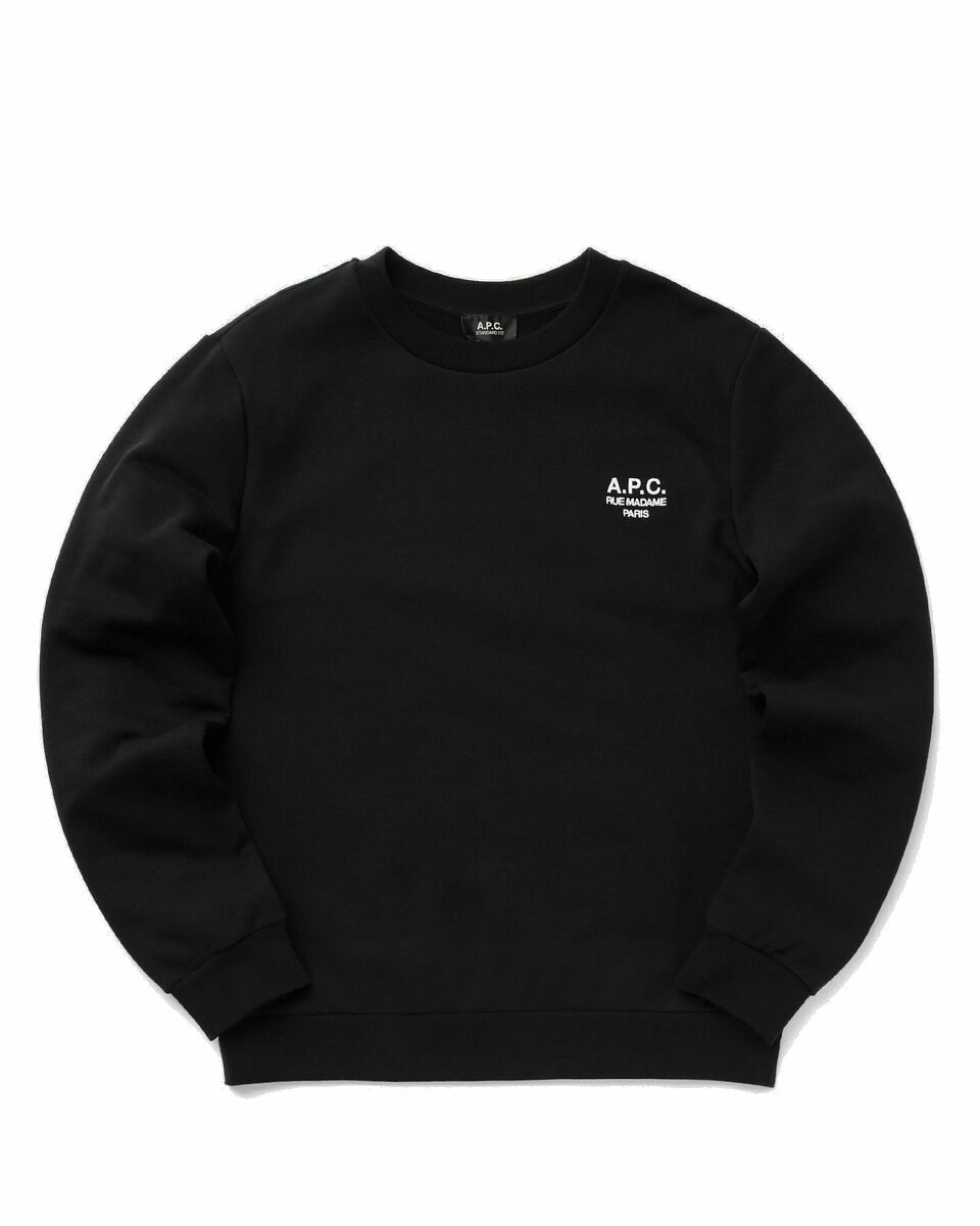 Photo: A.P.C. Sweat Standard Rue Madame Gots Black - Mens - Sweatshirts