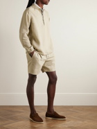 Loro Piana - Linen Half-Zip Jacket - Neutrals