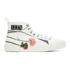 Valentino White Valentino Garavani Emilio Villalba Edition VLTN Giggies High-Top Sneakers