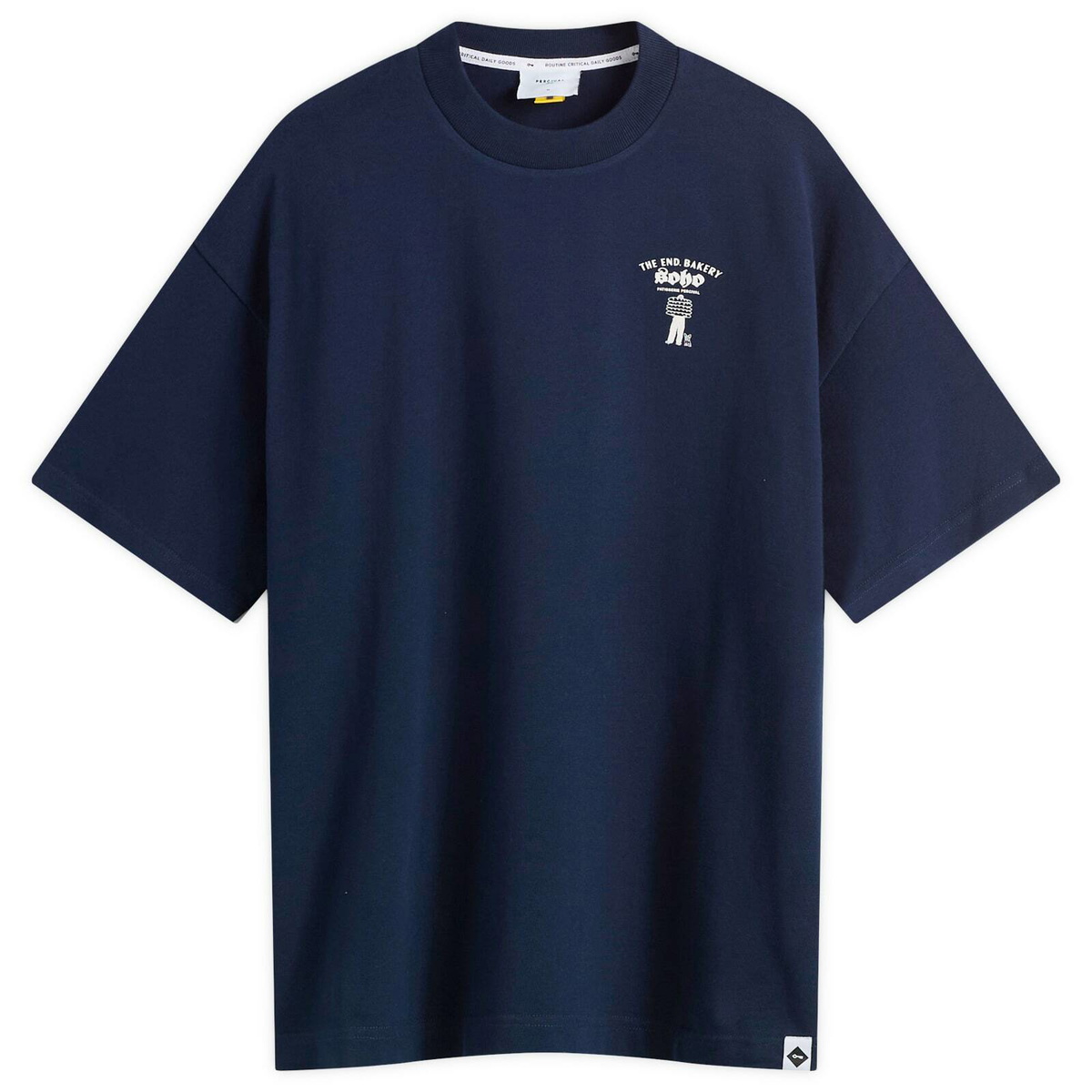 Percival Men's Meal Deal Cross Stitch Shirt in Black Percival