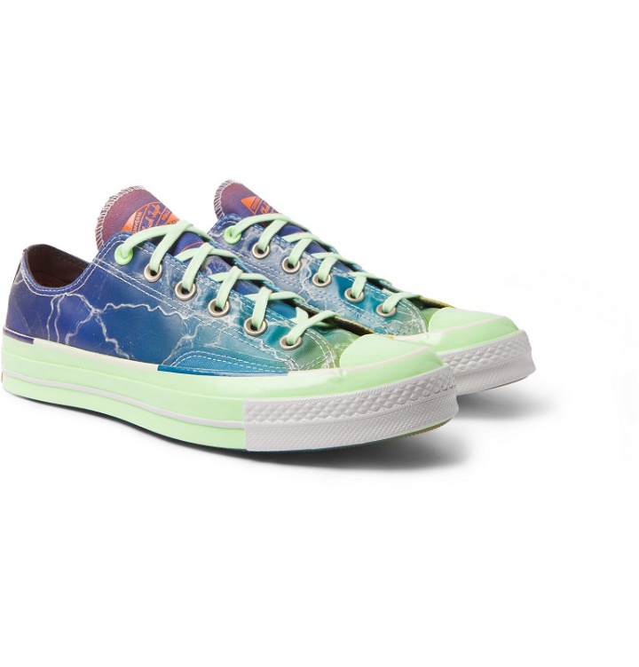 Photo: Converse - Pigalle Chuck 70 Coated-Canvas Sneakers - Multi