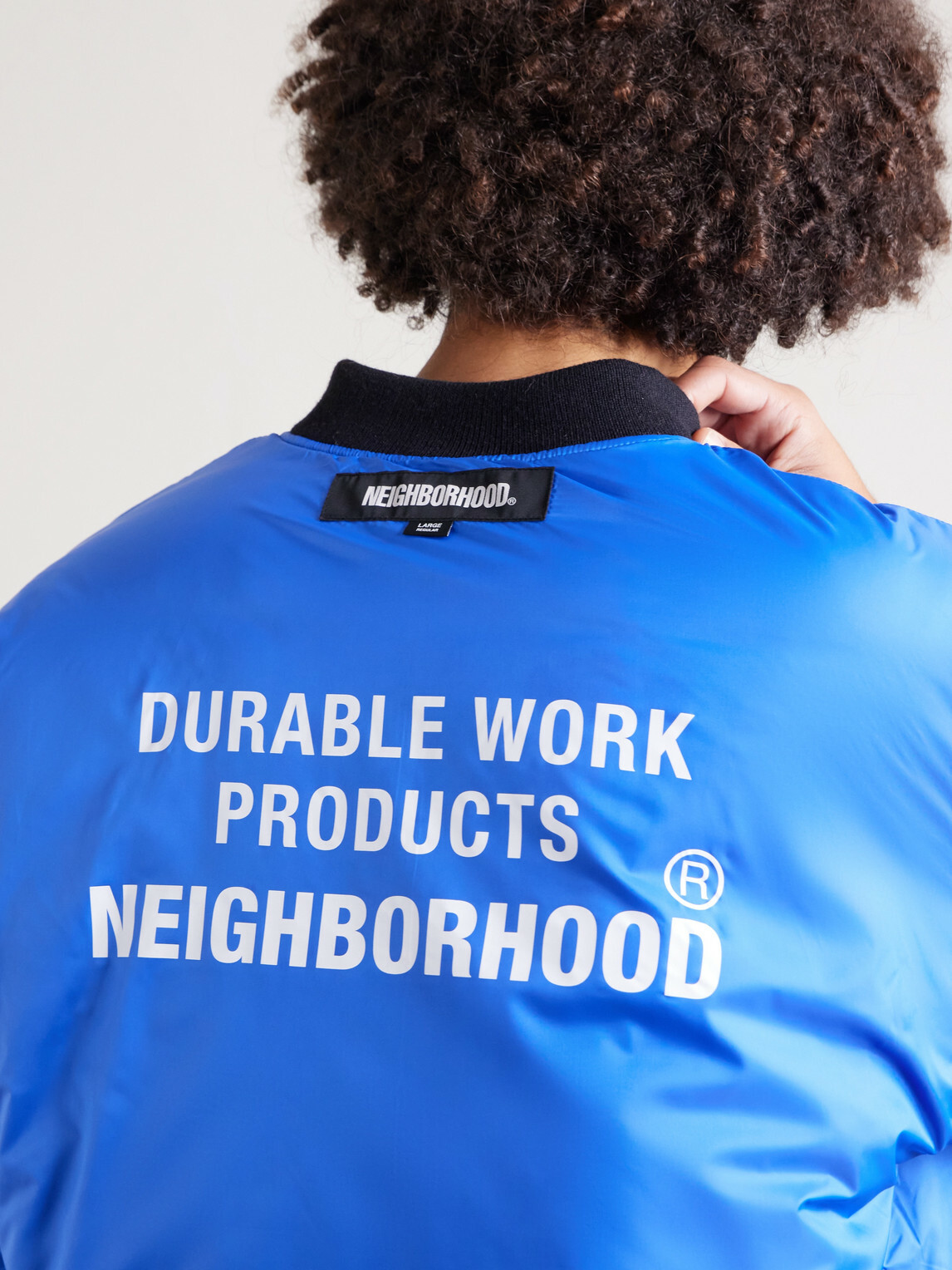 Neighborhood - Reversible Padded Shell Jacket - Black