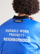Neighborhood - Reversible Padded Shell Jacket - Black