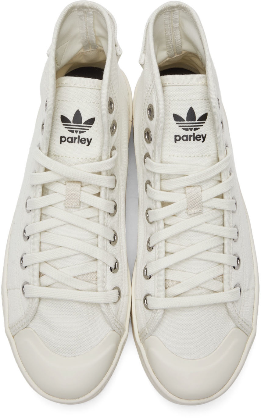 adidas Originals Off-White Parley Edition Nizza Hi Sneakers adidas Originals