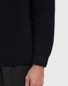 CLOSED ZIPPED JUMPER Blue Mens Pullover