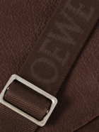 LOEWE - Pebble Embellished Full-Grain Nubuck Messenger Bag