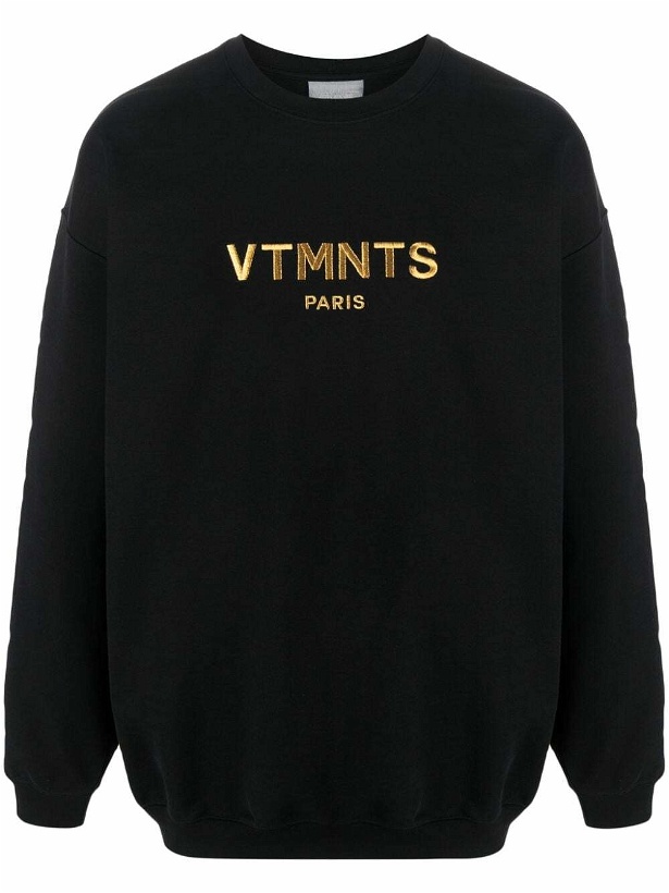 Photo: VTMNTS - Logo Embroidered Sweatshirt