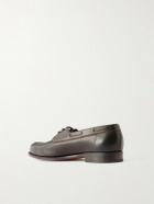 Edward Green - Saltash Leather Boat Shoes - Black