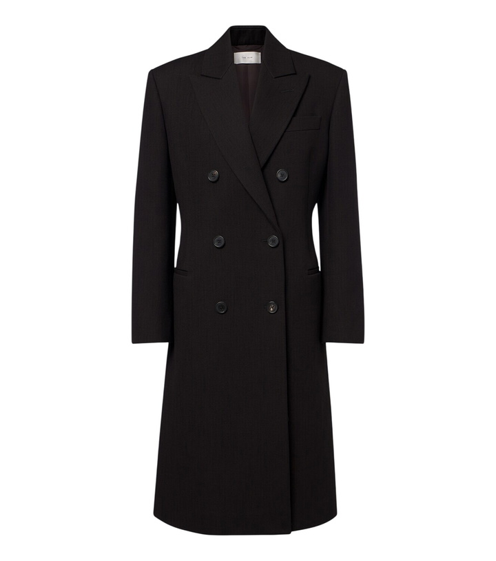 Photo: The Row Keone wool and cotton-blend coat