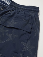 VILEBREQUIN - Moorise Printed Mid-Length Swim Shorts - Blue