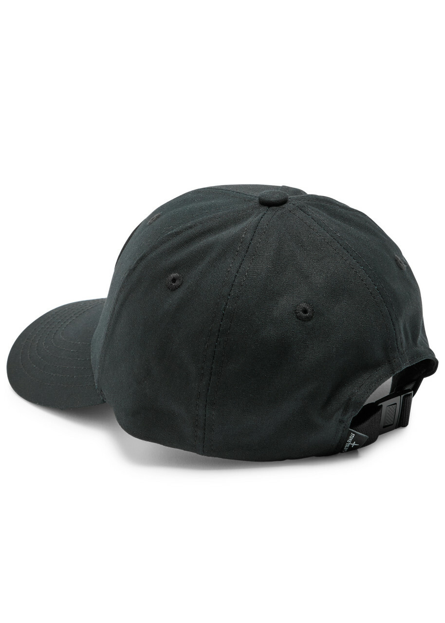Les Deux Logo-embroidered Cotton Snapback cap - Black - One Size