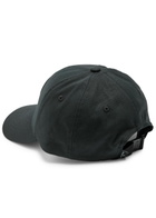 Les Deux Logo-embroidered Cotton Snapback cap - Black - One Size