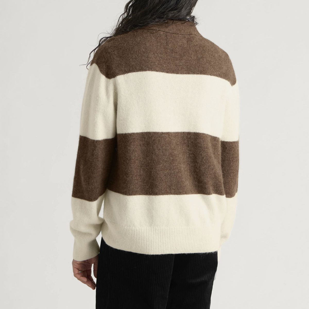 Corridor Men's Brushed Knit Rugby in Natural