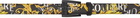 Versace Jeans Couture Black & Yellow Logo Belt