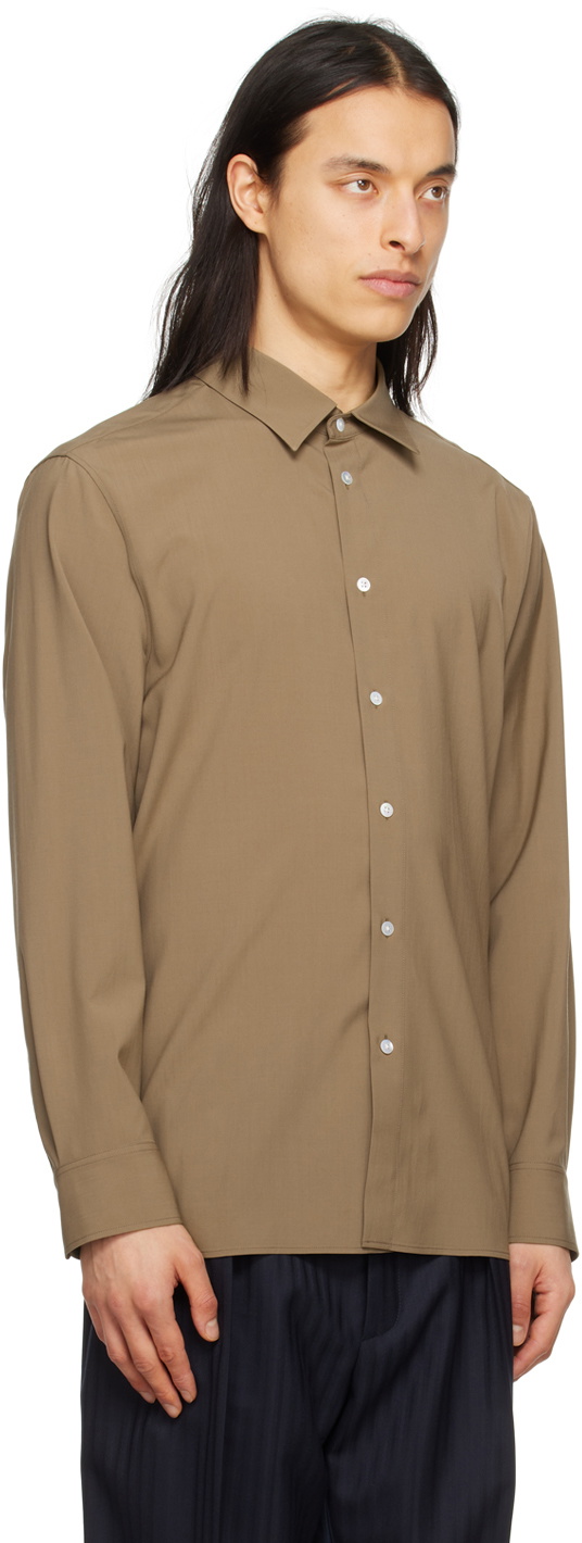 The Row Brown Julio Shirt