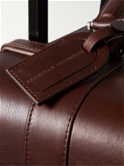BRUNELLO CUCINELLI - Leather Carry-On Suitcase