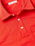 ALEX MILL - Standard Slub Cotton-Jersey Polo Shirt - Red