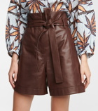 Dorothee Schumacher - Exciting Softness leather Bermuda shorts