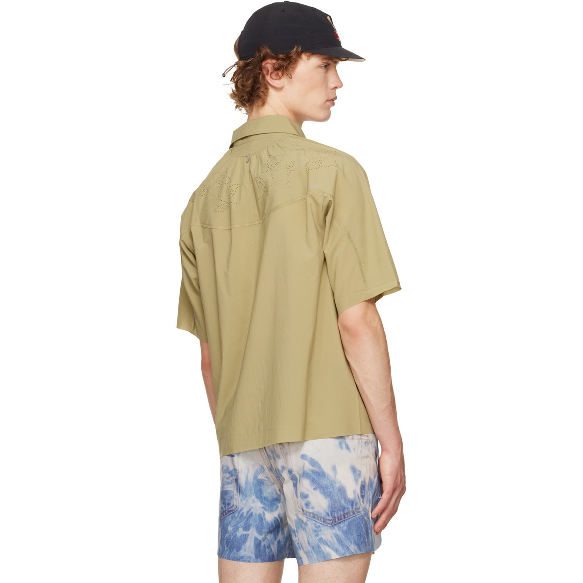 Satisfy Khaki PeaceShell River Short Sleeves Shirt