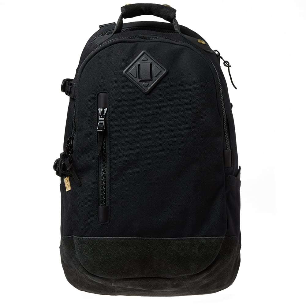 Visvim Cordura 20L Veggie Suede Backpack Black Visvim