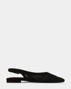 Steve Madden Dace Flats in Black Fabric