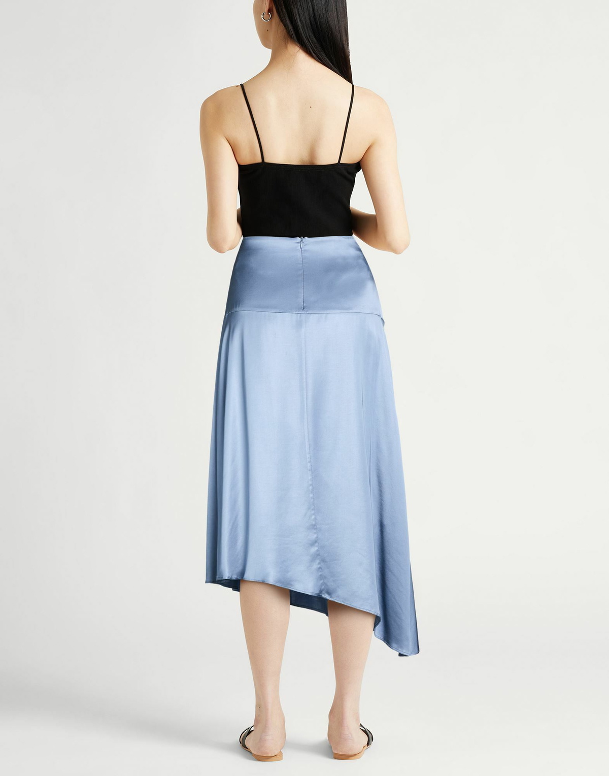 Peserico Womens Midi skirt Slate in Blue