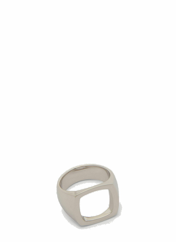 Photo: Cushion Open Ring in Silver