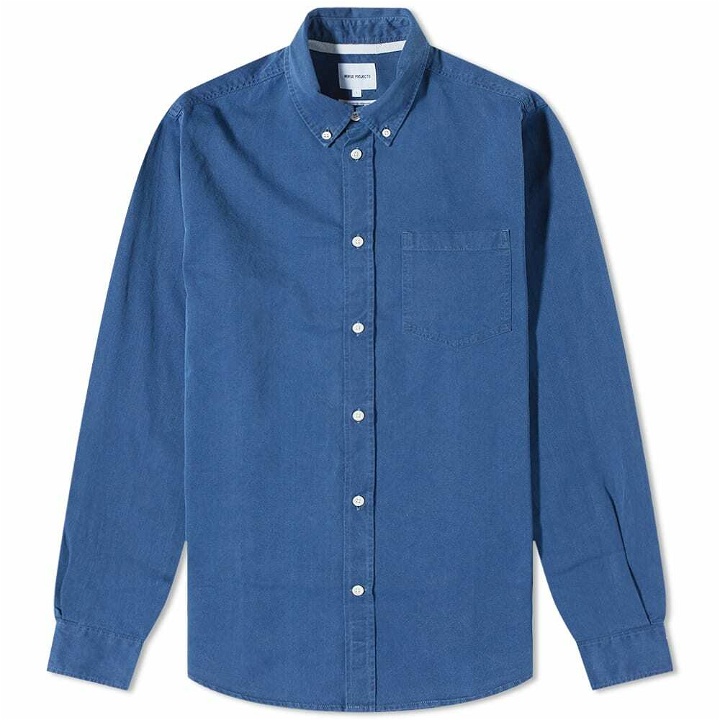 Photo: Norse Projects Men's Anton Denim Shirt in Bleached