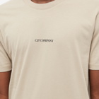 C.P. Company Men's Centre Logo T-Shirt in Cobblestone