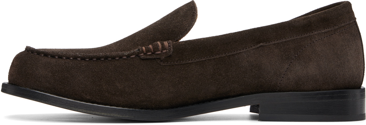 A.P.C. Brown Suede Loafers