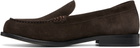 A.P.C. Brown Suede Loafers