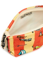 Alemais Miki Printed Canvas Pouch - Multicoloured - One Size