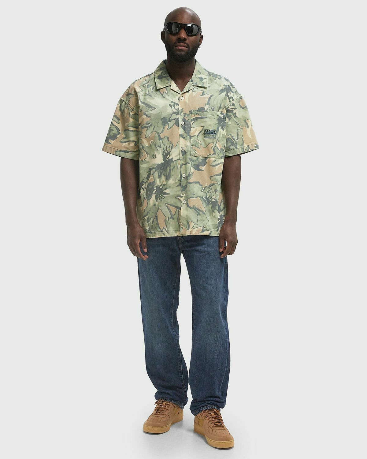 Napapijri G-TALLA SS SHIRT Green Mens Shortsleefe
