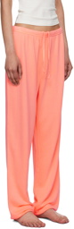 SKIMS Orange Modal French Terry Classic Lounge Pants