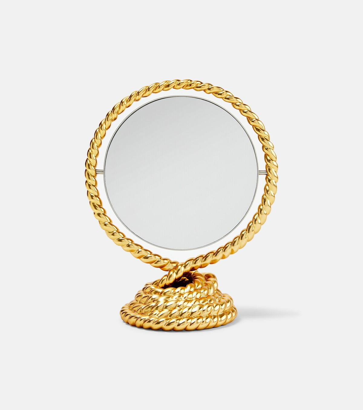 L'Objet x Jessica McCormack stainless steel vanity mirror