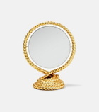 L'Objet x Jessica McCormack stainless steel vanity mirror