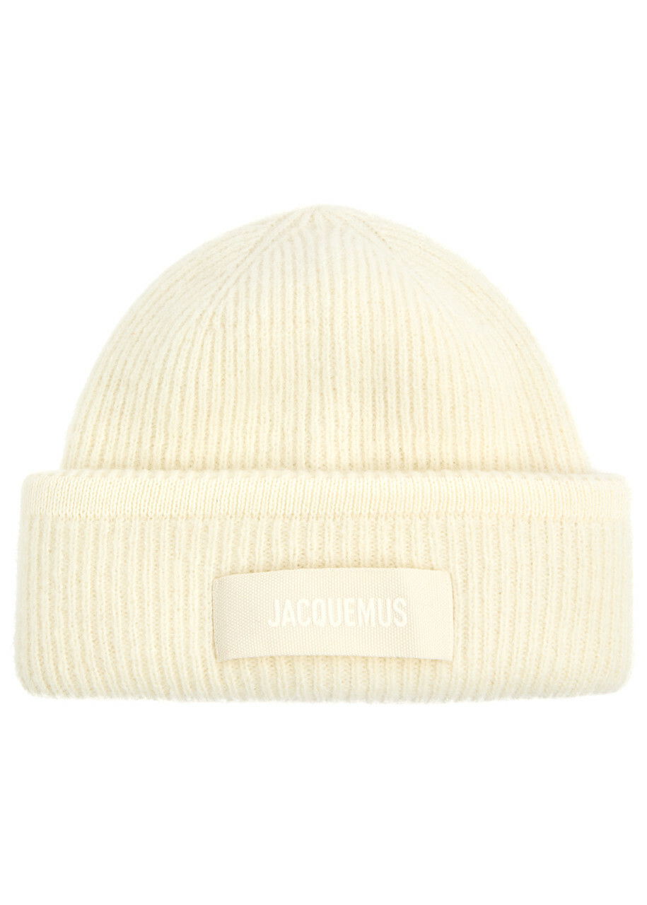 【JACQUEMUS】 Le Bonnet alpaca and wool-blend beanie Jacquemus Le Bonnet alpaca and wool-blend beanie Jacquemus