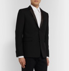 Fendi - Black Slim-Fit Woven Suit Jacket - Black