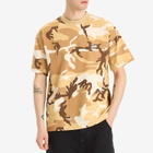 Patta Men's Bark Woodland Camo T-Shirt in Sand Dollar