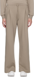 Max Mara Leisure Taupe Curve Lounge Pants