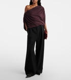 Wolford Draped off-shoulder bodysuit