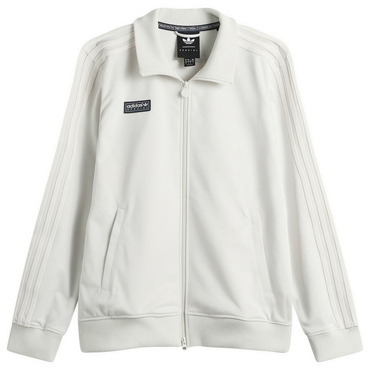 Photo: Adidas Men's Spezial Backhill Track Top in Orbit Grey